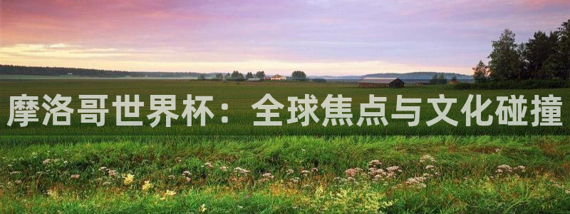 足球世预赛：摩洛哥世界杯：全球焦点与文化碰撞
